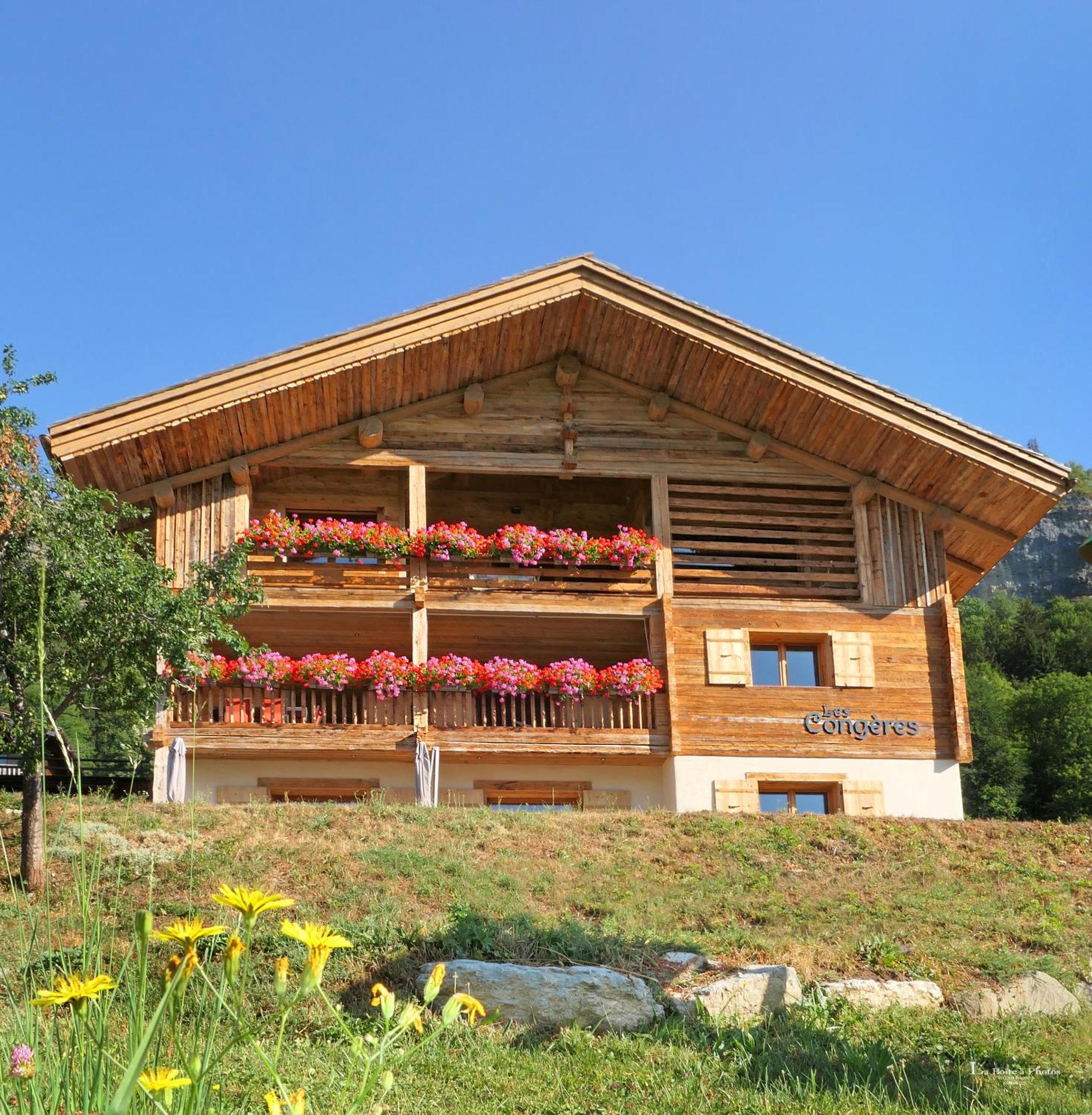 Villa Les Congères Le Grand-Bornand Esterno foto